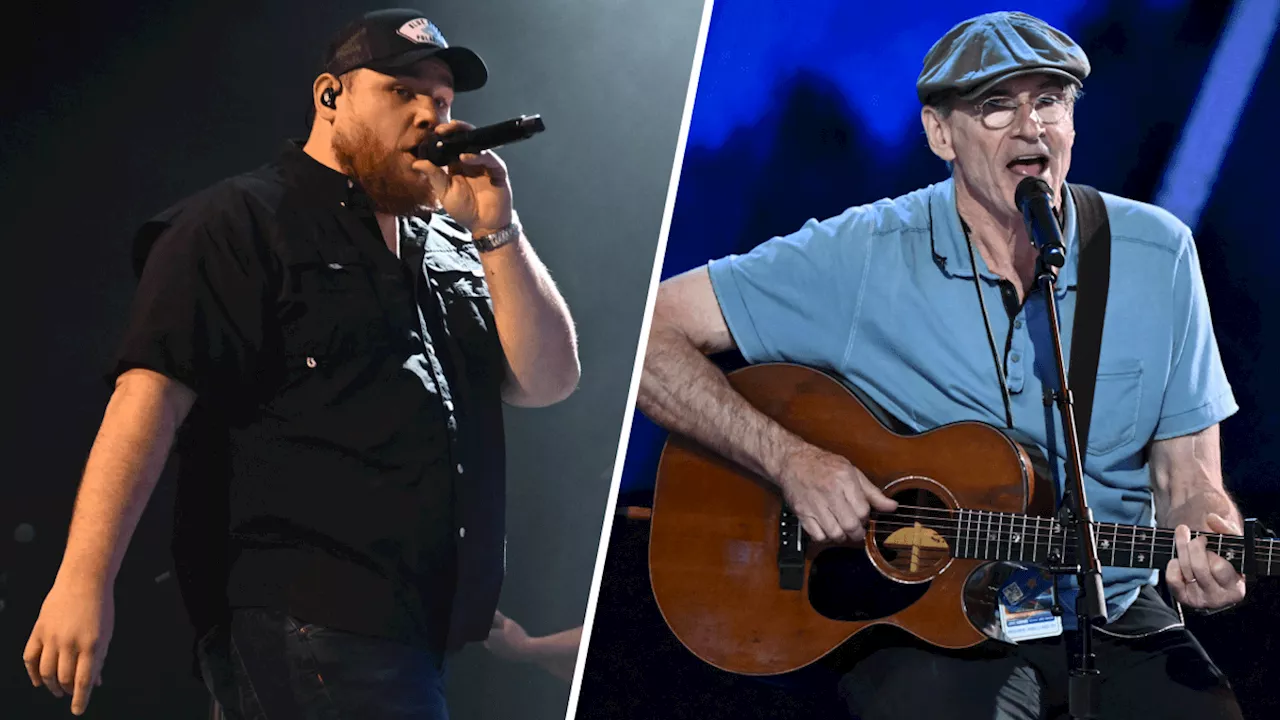 Luke Combs and James Taylor to perform at concert for Hurricane Helene relief