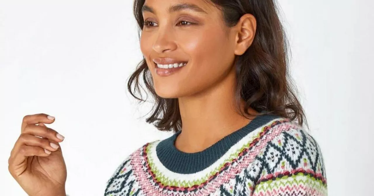 Roman's £38 Fairisle jumper looks 'expensive' and is the perfect winter staple