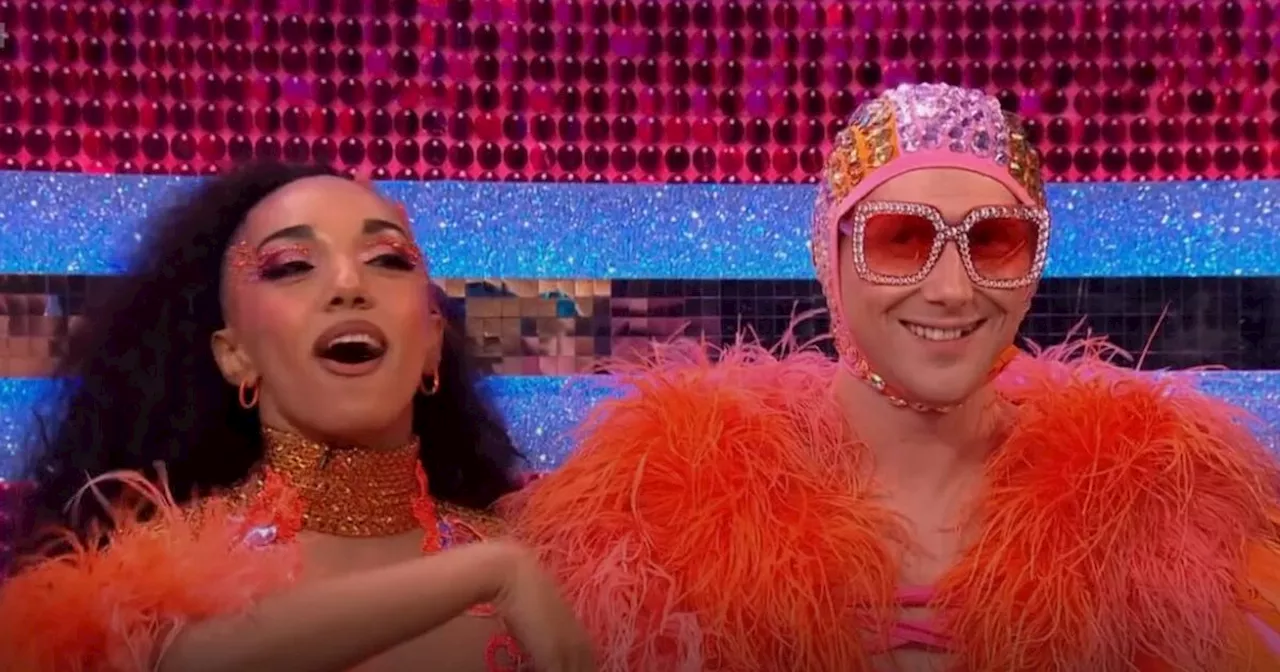 Strictly's Jamie Borthwick Jokes About 'Delirious Night' With Dance Partner