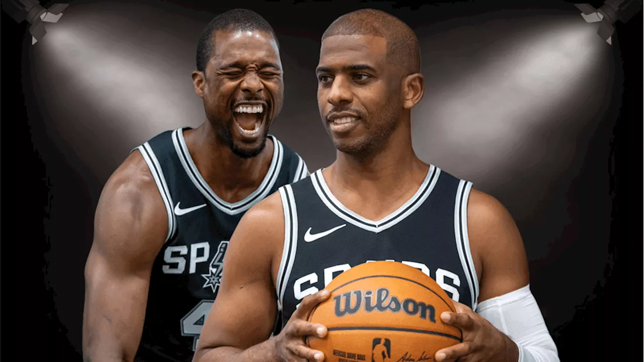 Harrison Barnes and Chris Paul: From rivals to teammates on the Spurs