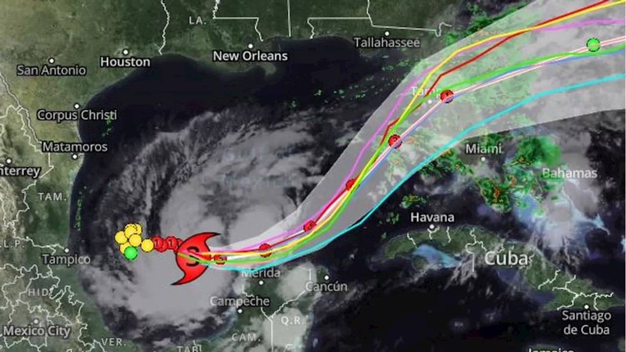 Hurricane Milton strengthening in the Gulf of Mexico; heading towards Florida