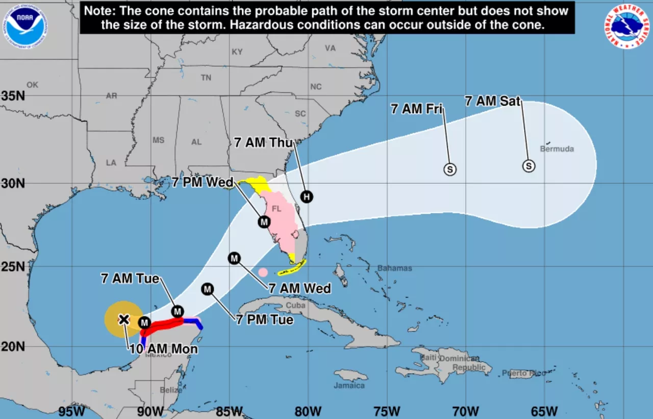 Hurricane Milton explodes into intense Category 5 storm as it tracks toward Florida