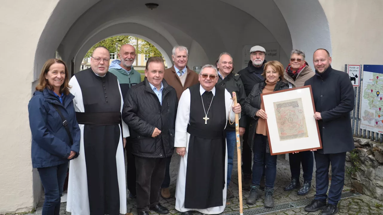 Stift Zwettl eröffnet Weitwanderweg der Zisterzienser