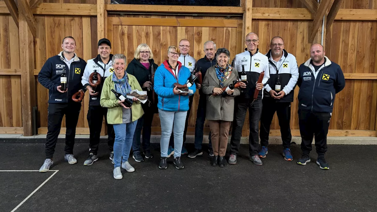 SV Weikertschlag/Thaya-Oberndorf ermittelte Vereinsmeister