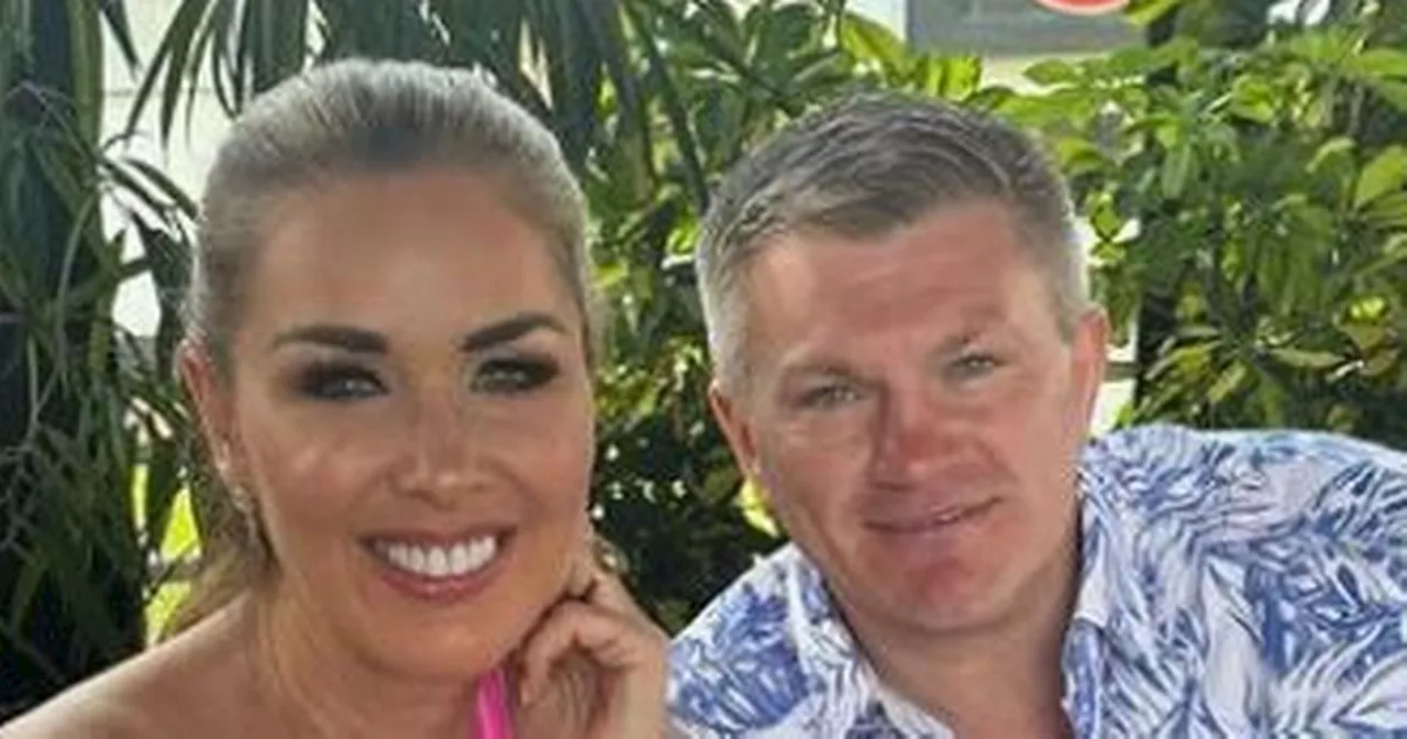 Claire Sweeney gushes over 'darling' Ricky Hatton in loved-up post