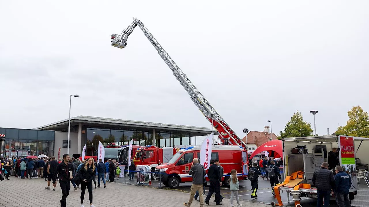 Sachsen: Messe Florian zeigt Technik für Brände und andere Notfälle