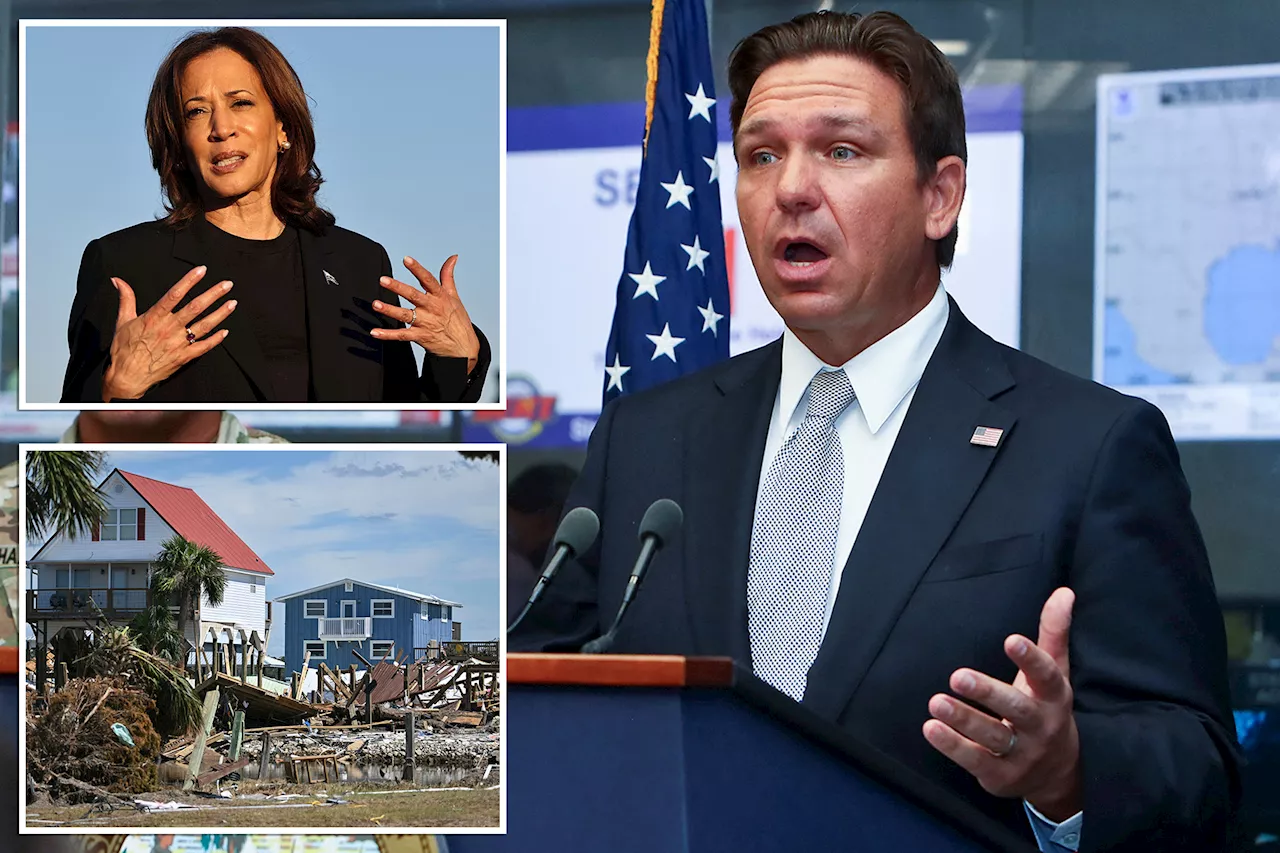 Kamala Harris claims Ron DeSantis snubbed her call, Florida gov says he 'didn't know' about it: 'We didn't answer'