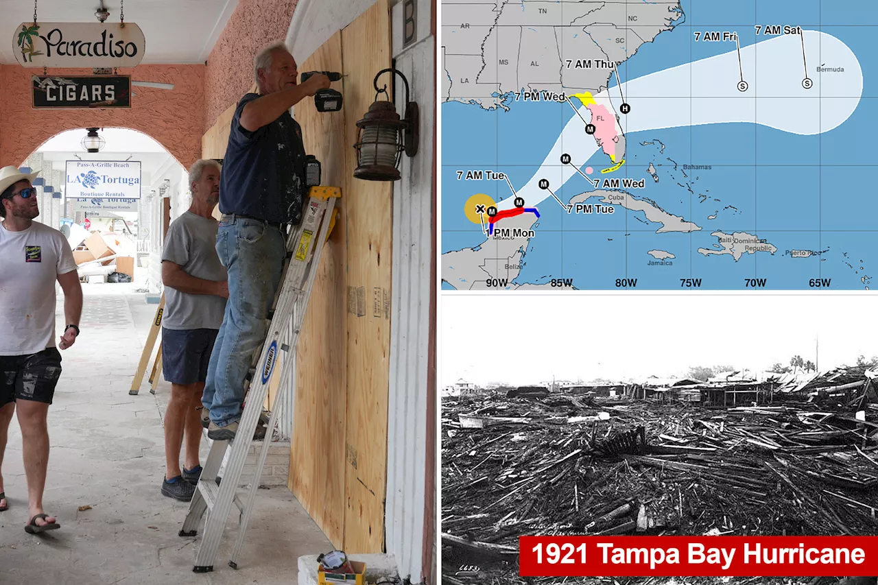 Tampa Bay hasn't faced a direct hurricane hit since disastrous 1921 ...