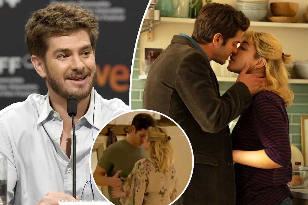 Andrew Garfield, Florence Pugh went 'further' than intended with intimate scene for 'We Live in Time'