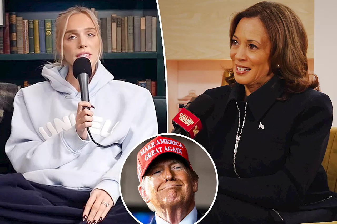 'Call Her Daddy' host Alex Cooper defends Kamala Harris interview, reveals she also invited Donald Trump