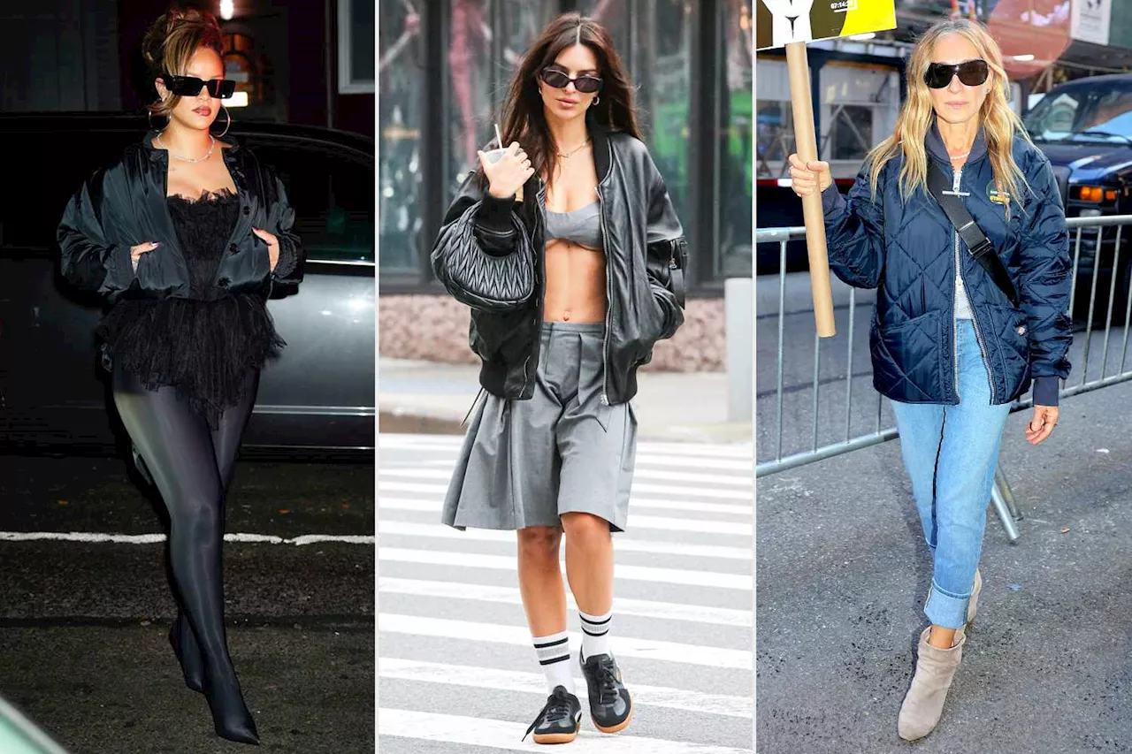 So Many Celebrities Wear This Classic Jacket Come Fall — and Similar Styles Start at $28