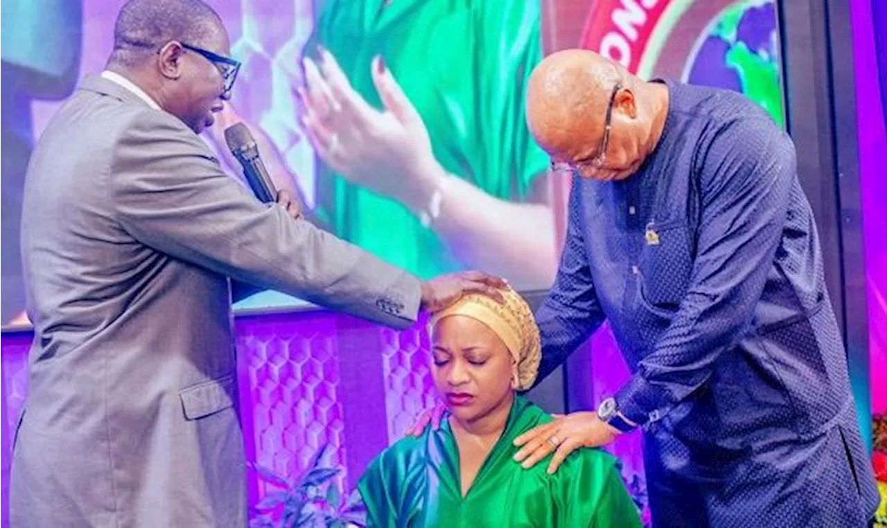 Gov Eno explains daughter’s role in govt after Akwa Ibom first lady’s death