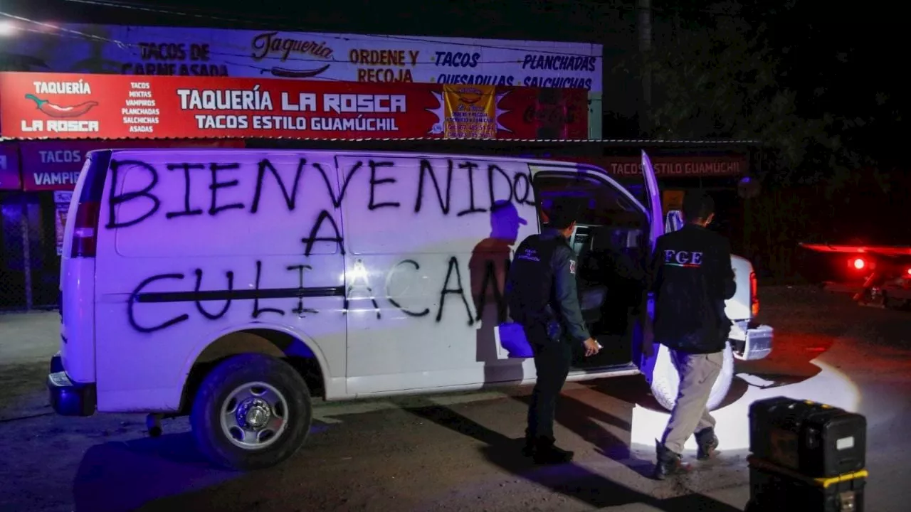 Escalada de violencia en Sinaloa deja al menos 155 muertos