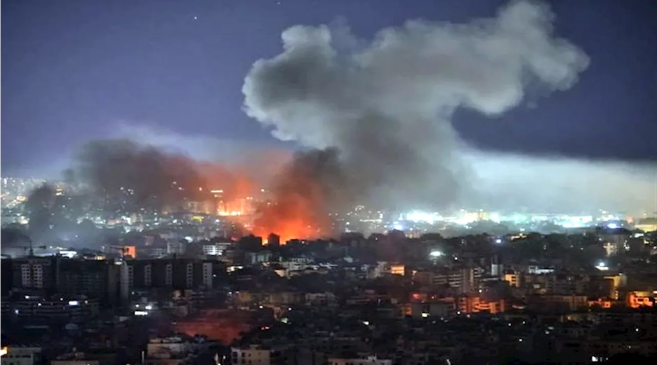 Israel Bombs Beirut: At Least 25 Killed, Over 100 Injured In Israeli Strikes