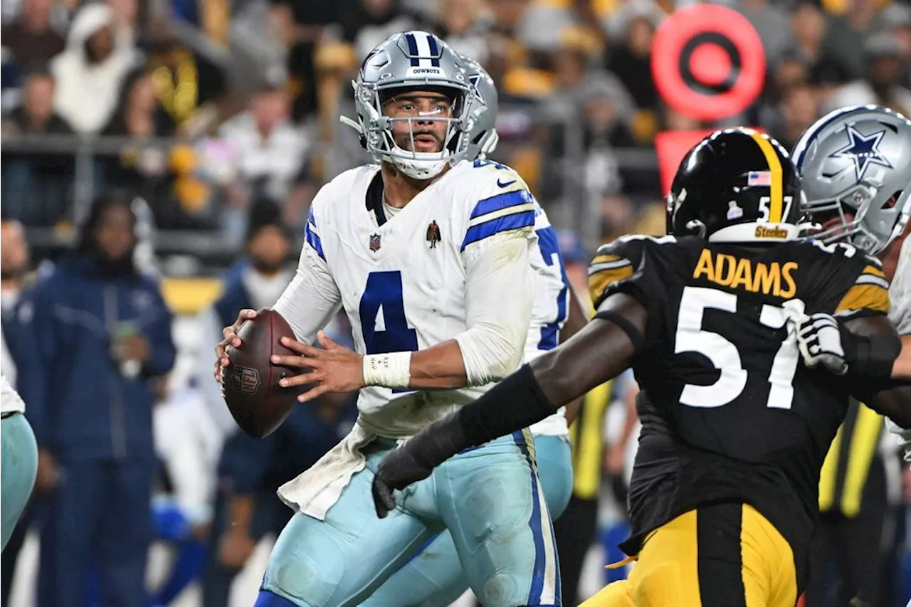 Dak Prescott rettet wankende Dallas Cowboys bei den Pittsburgh Steelers