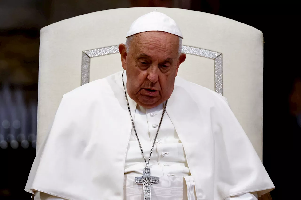 Pope Francis slams world’s ‘shameful inability’ to stop Israel-Hamas war