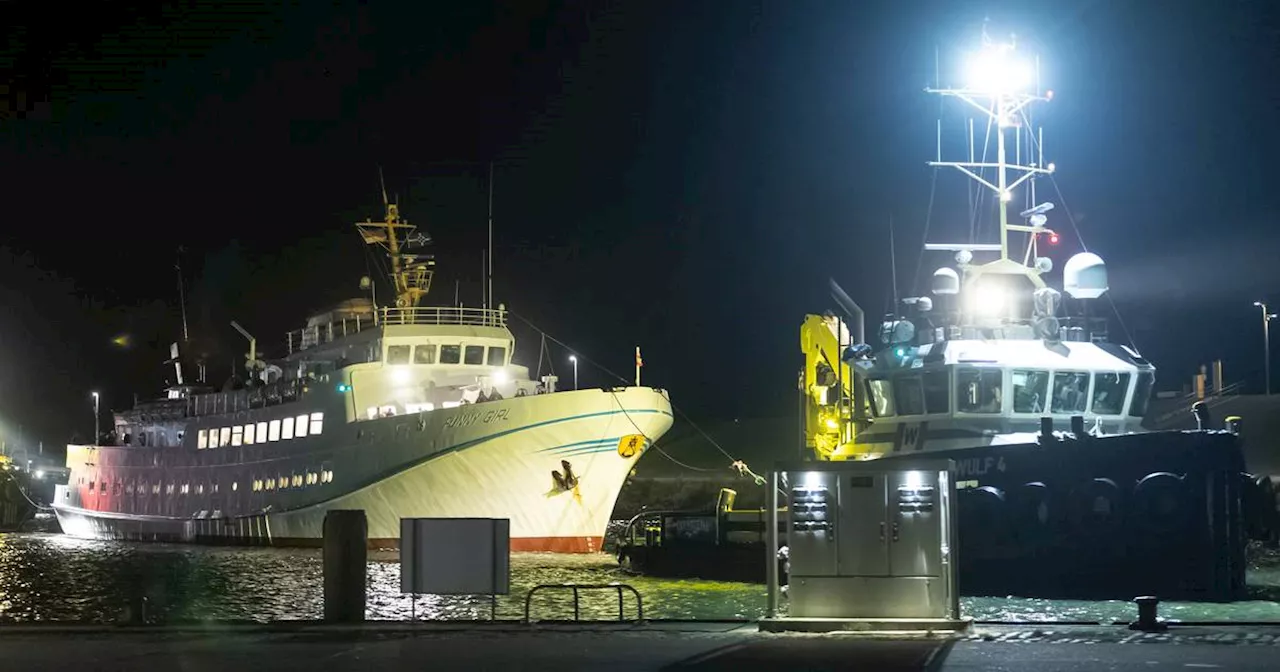 'Funny Girl': Fähre treibt auf der Nordsee – Passagiere bleiben gelassent