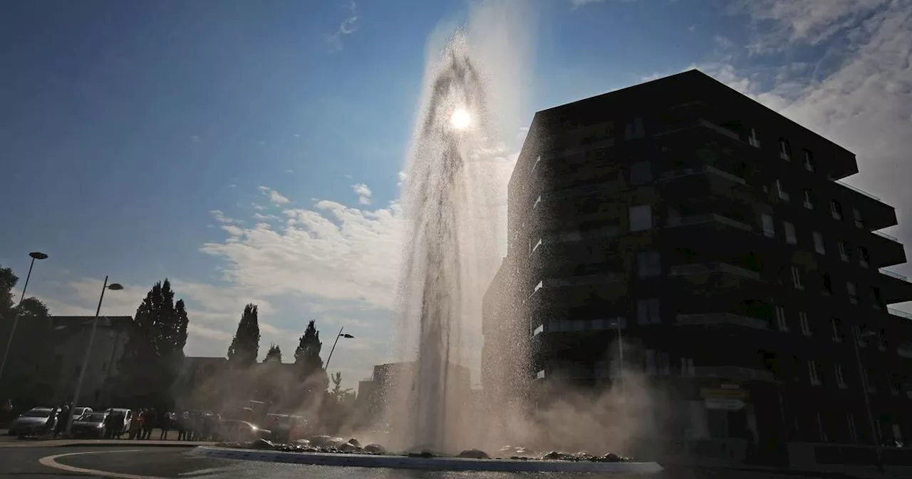 Monheim: Der Geysir bricht bald wieder aus