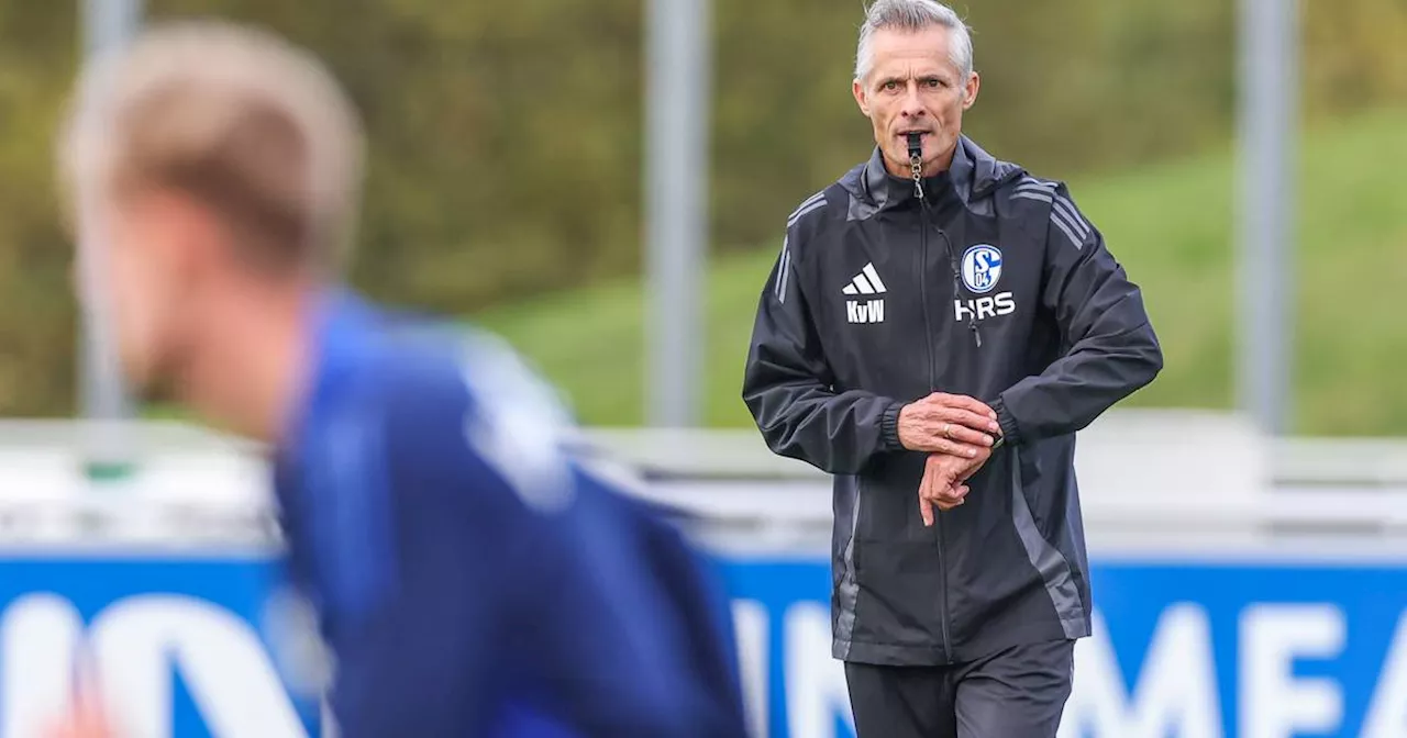 Schalke 04-Trainer Kees van Wonderen: „Weiß, dass es nicht einfach ist“