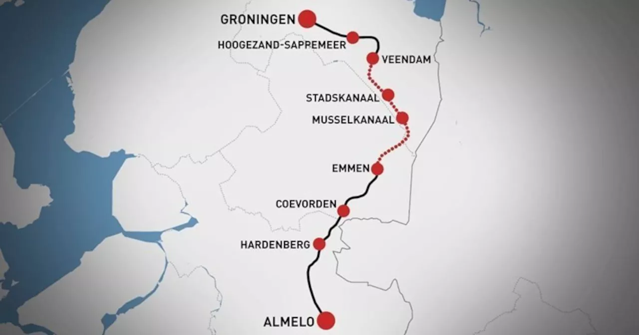 Noorden wil miljoenen betalen voor volgende stap Lelylijn en Nedersaksenlijn