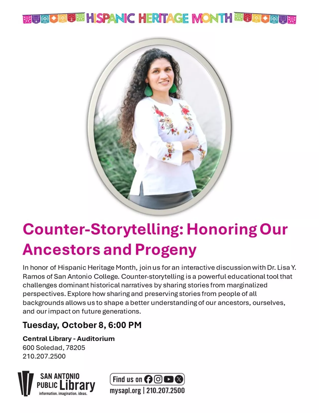 Counter-Storytelling: Honoring our Ancestors and Progeny