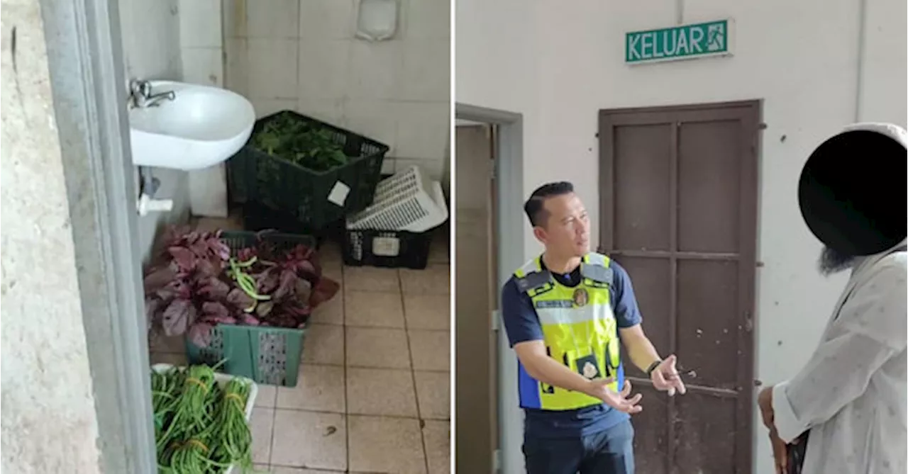 KPDN Melaka Lambasts Sundry Shop Owner For Storing Vegetables In Toilet