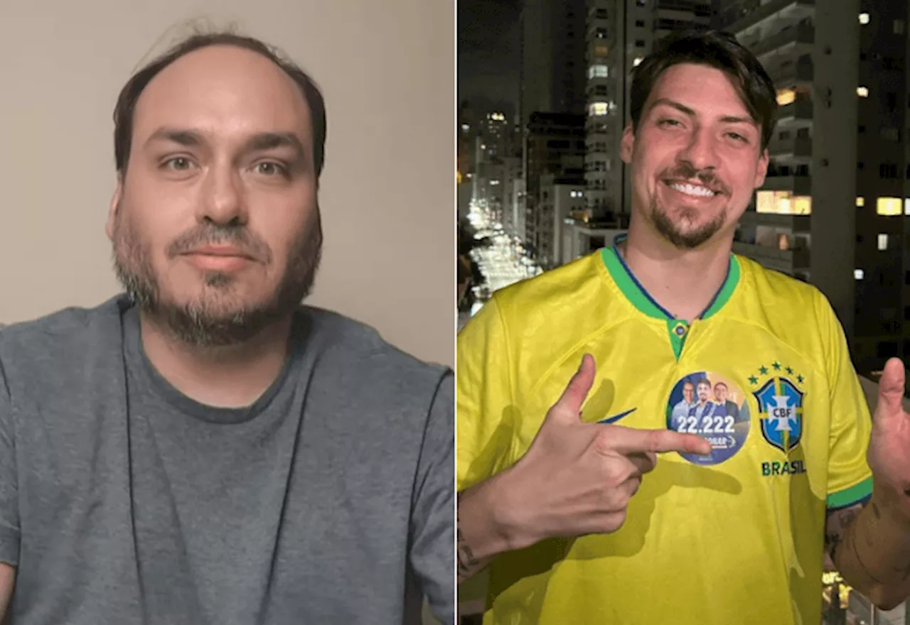 Carlos e Jair Renan Bolsonaro eleitos vereadores como mais votados