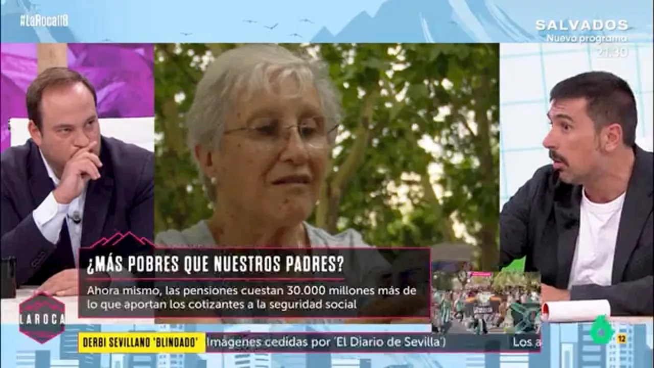 Ramón Espinar da con la 'clave' para solucionar el sistema de pensiones: 'Se puede resolver pagan