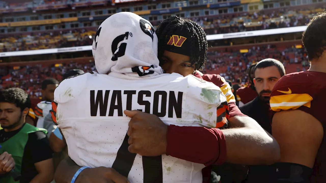 Browns Disastrous QB Situation Exposed By Loss To Commanders' Jayden Daniels
