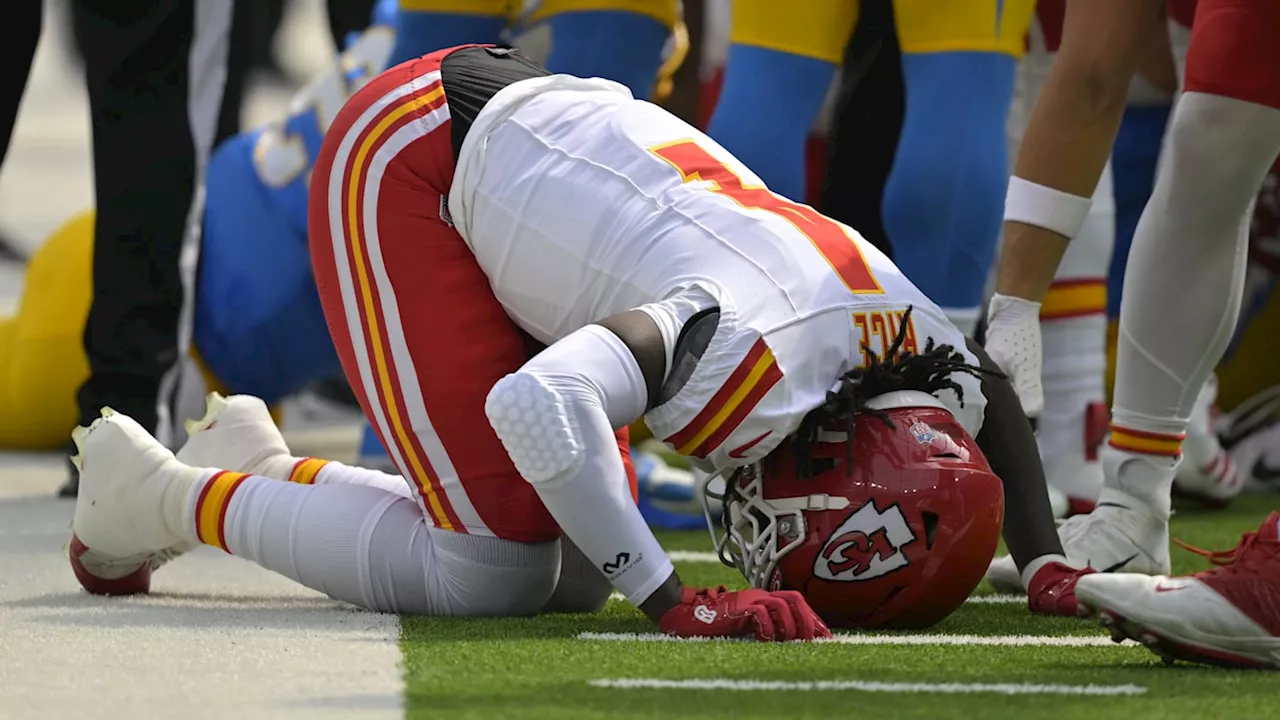 Chiefs WR Rashee Rice's Season Likely Over After Knee Surgery