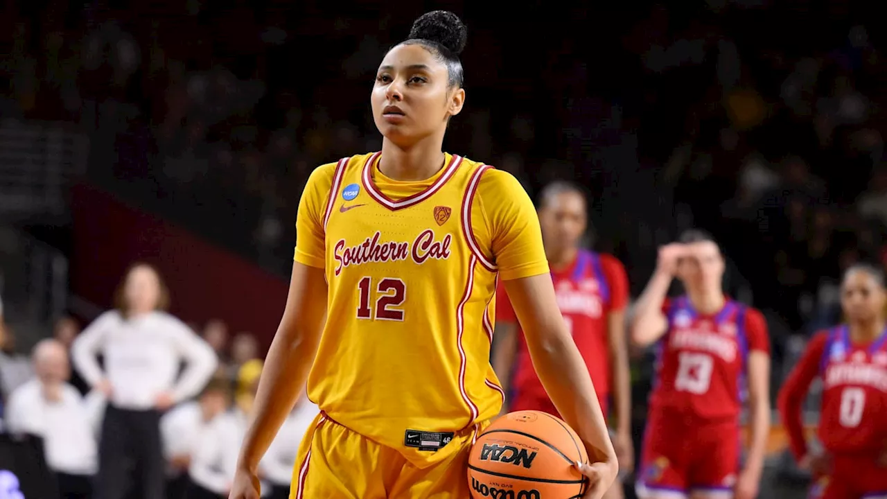 JuJu Watkins, ‘forced friend’ Rian Forestier model new USC basketball unis