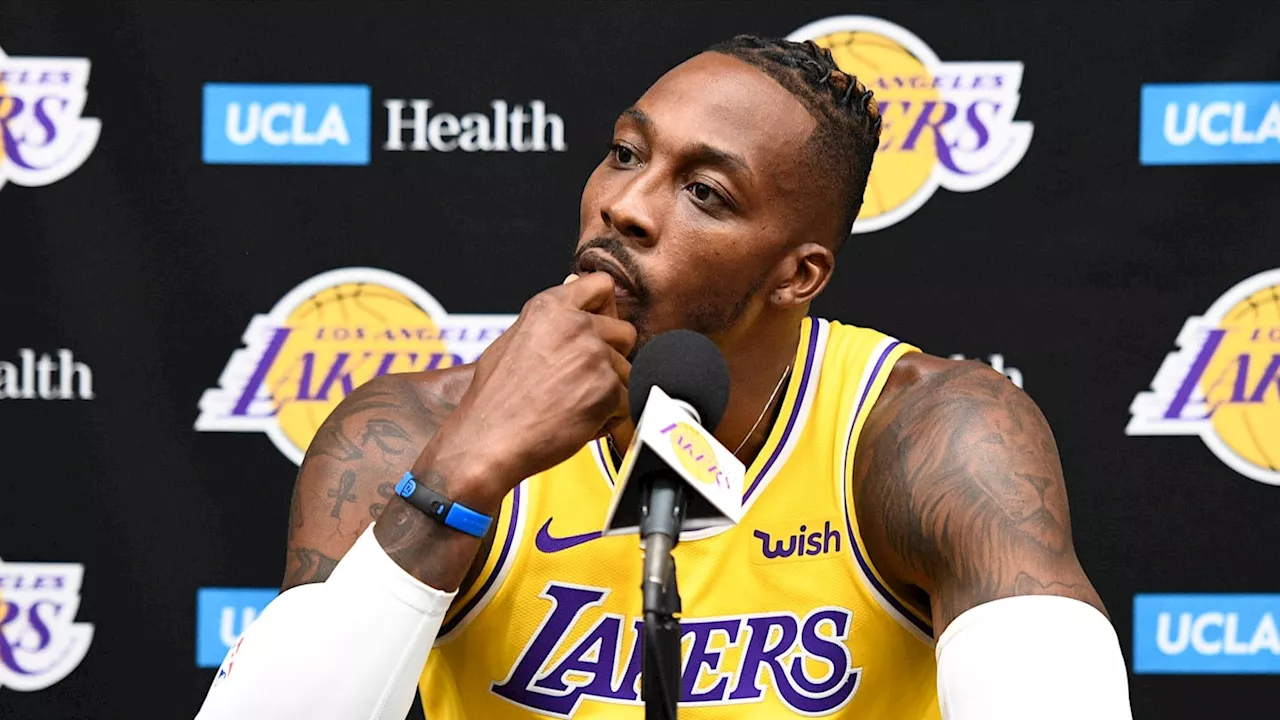 Lakers NBA Champion Dwight Howard Reacts To LeBron And Bronny James History