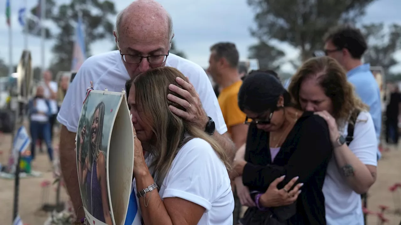 Middle East latest: Israel holds commemoration events marking anniversary of Hamas attacks; huge blasts in Beirut