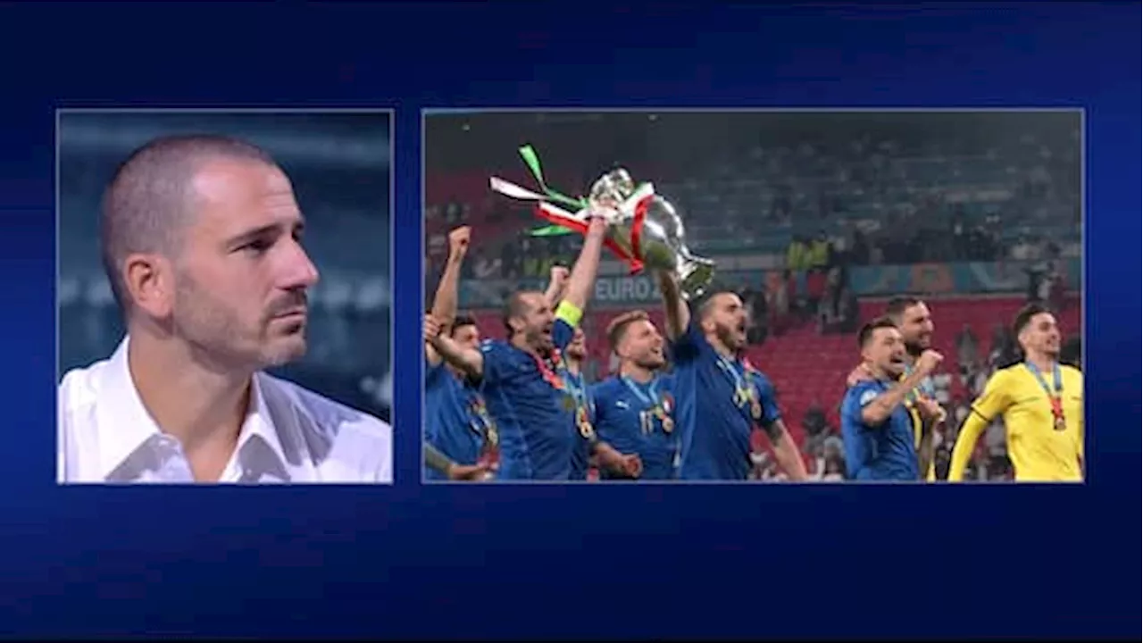 Italia vincente agli Europei 2021, Bonucci: 'Quella mossa geniale di Mancini'