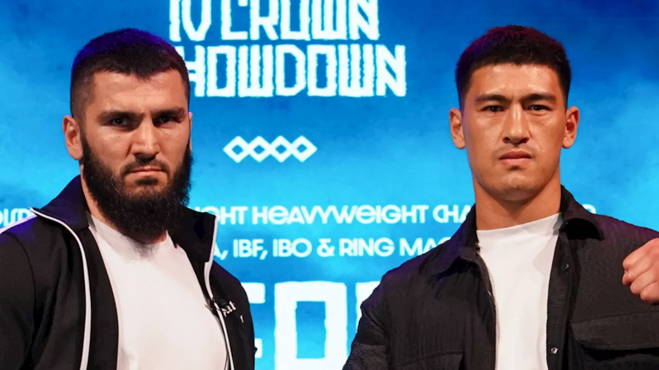 Dmitry Bivol says he and Artur Beterbiev 'don't know what a loss is' ahead of undisputed light-heavyweight title clash