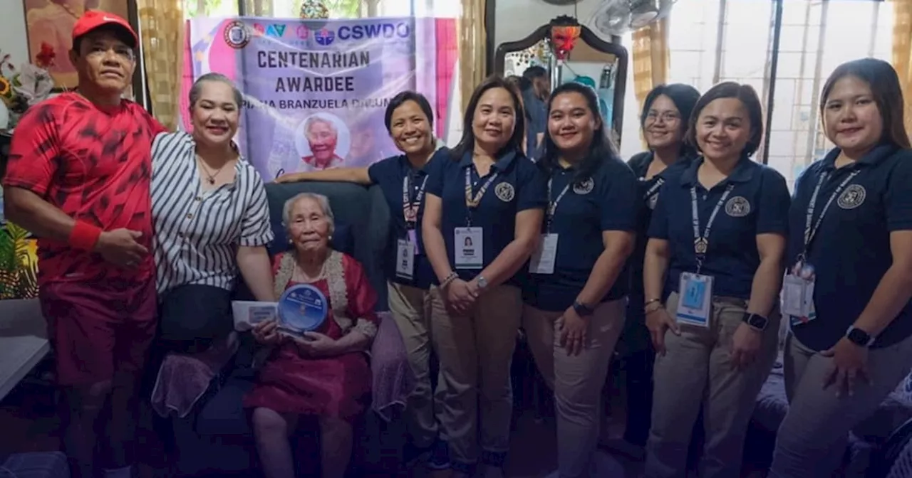 Cash gifts sa centenarians magpadayon