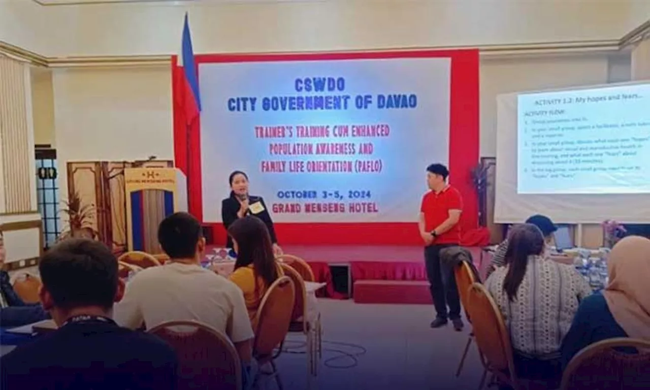 Davao CSWDO holds population awareness, family life orientation to youth