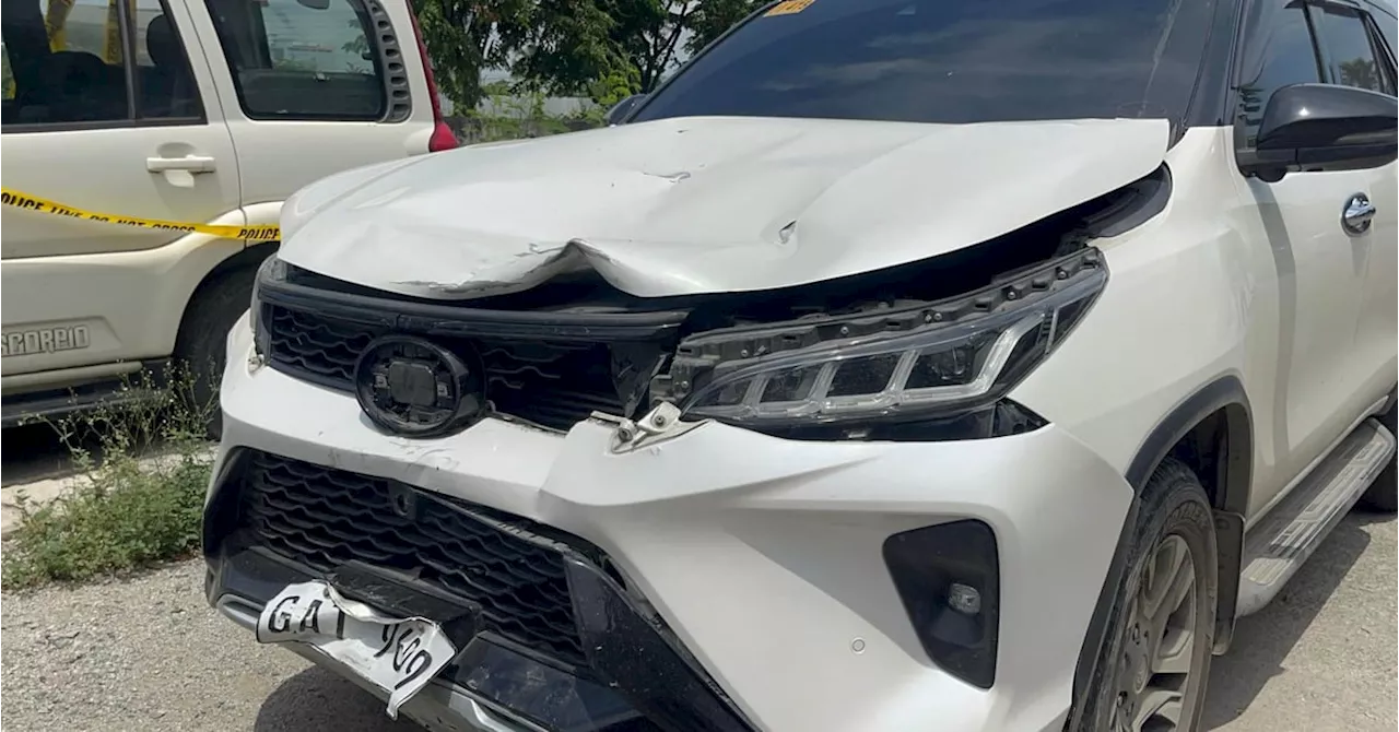 SUV linked to hit-and-run accident that killed 2 found in Consolacion