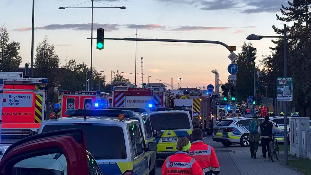 Busunfall in Regensburg: Fünf Menschen lebensbedrohlich verletzt