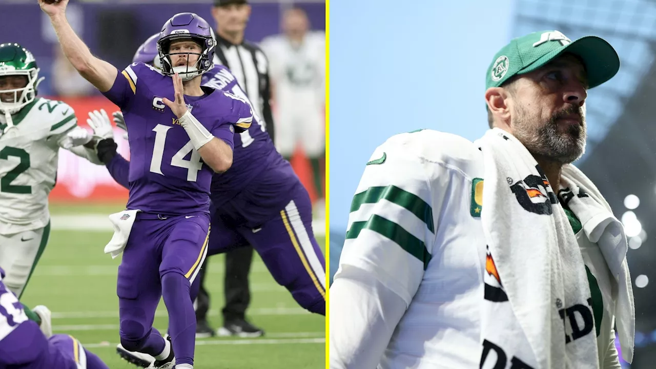 Aaron Rodgers and Patrick Mahomes make $562 million more, but ‘patient’ Sam Darnold walked out of Tot...