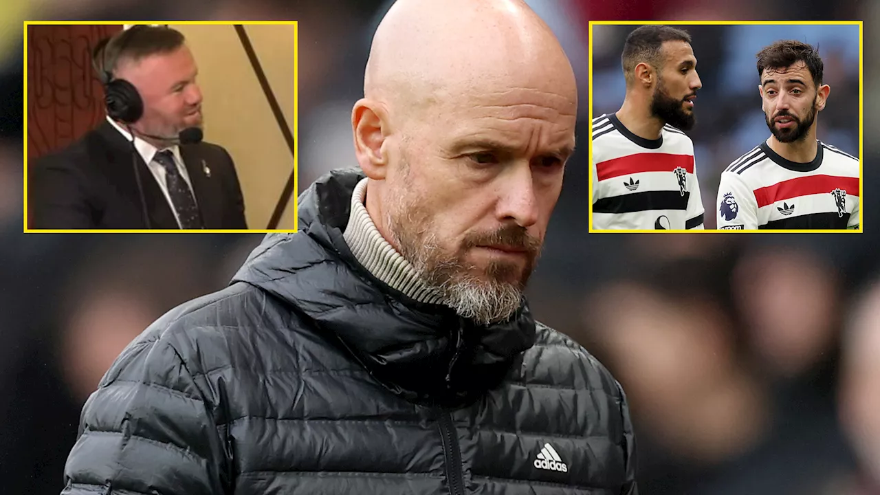 Wayne Rooney pinpoints one piece of Manchester United’s ‘identity’ that Erik ten Hag’s side is missing...