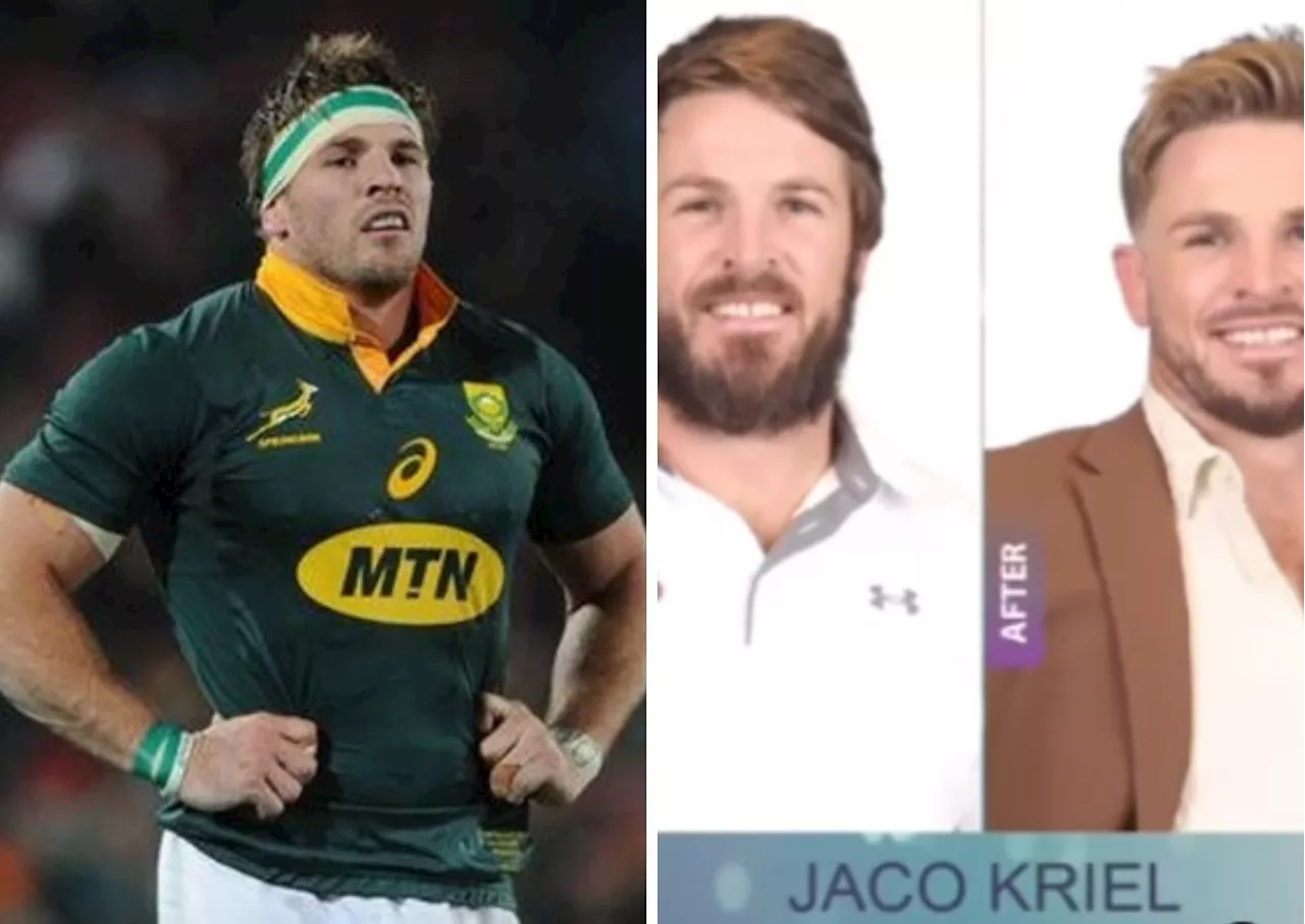 ‘Scruffy’ to stylish: Ex Springbok Jaco Kriel gets makeover