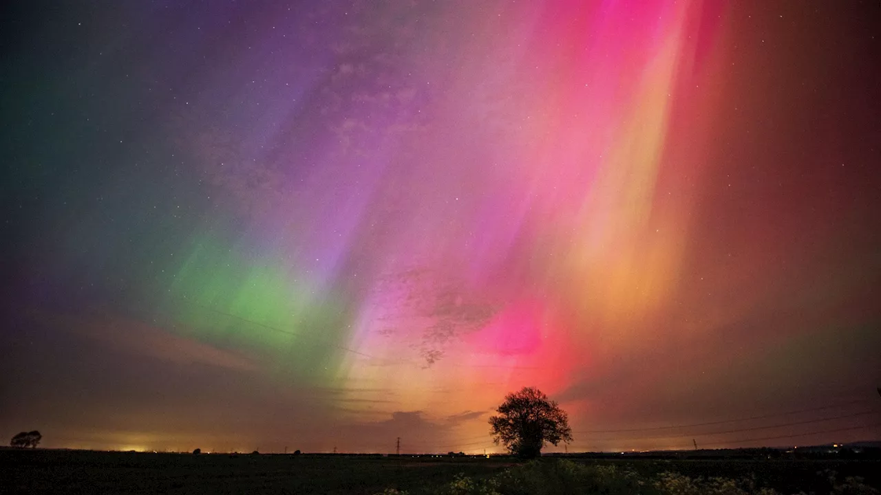 Last chance for Brits to see stunning aurora TONIGHT from latest solar eruption