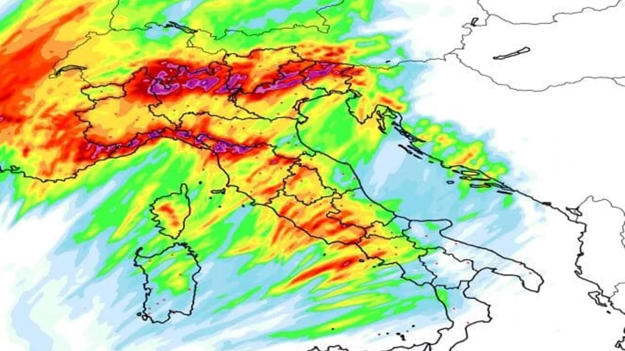 Scuole chiuse per nubifragi: previsioni meteo da allerta rossa