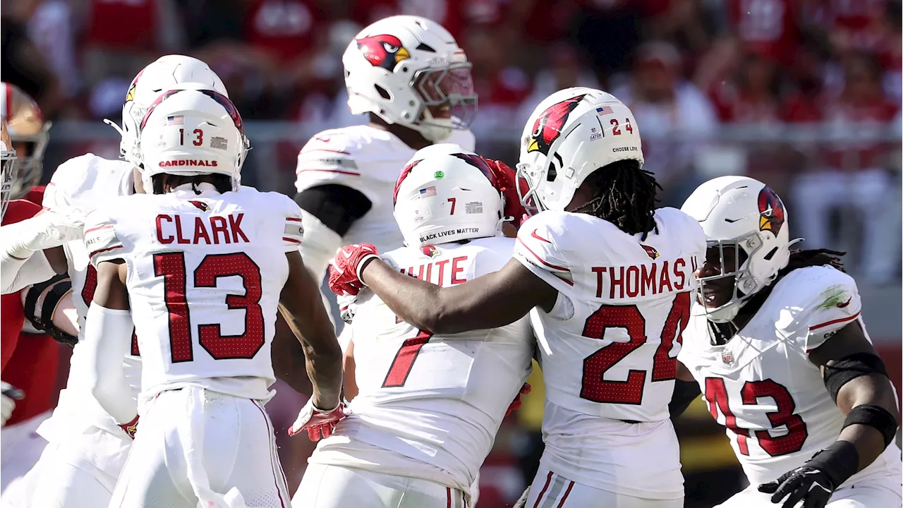 Murray rallies the Cardinals past 49ers