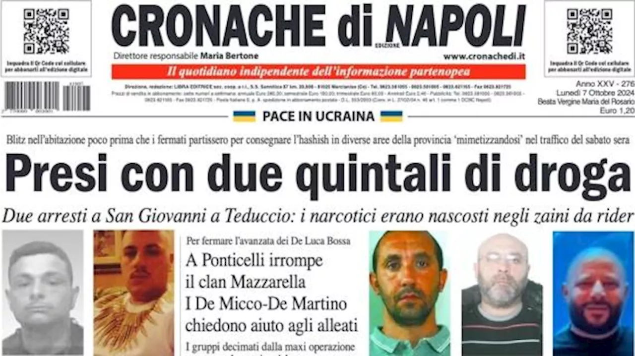 Cronache di Napoli intitola: 'Autunno chiave scudetto, scontri diretti in vista'