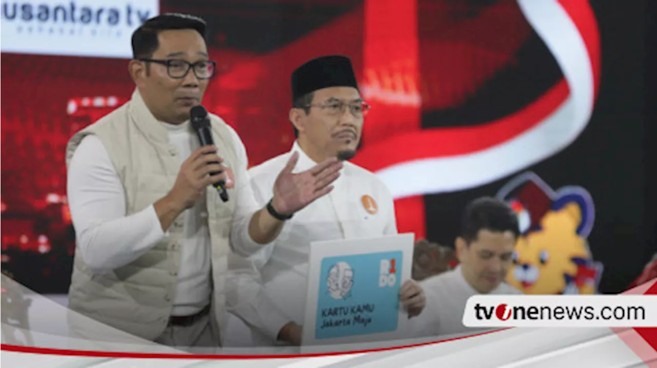 Jubir: Ridwan Kamil-Suswono Berhasil Ambil Hati Publik di Debat Perdana Pilkada Jakarta