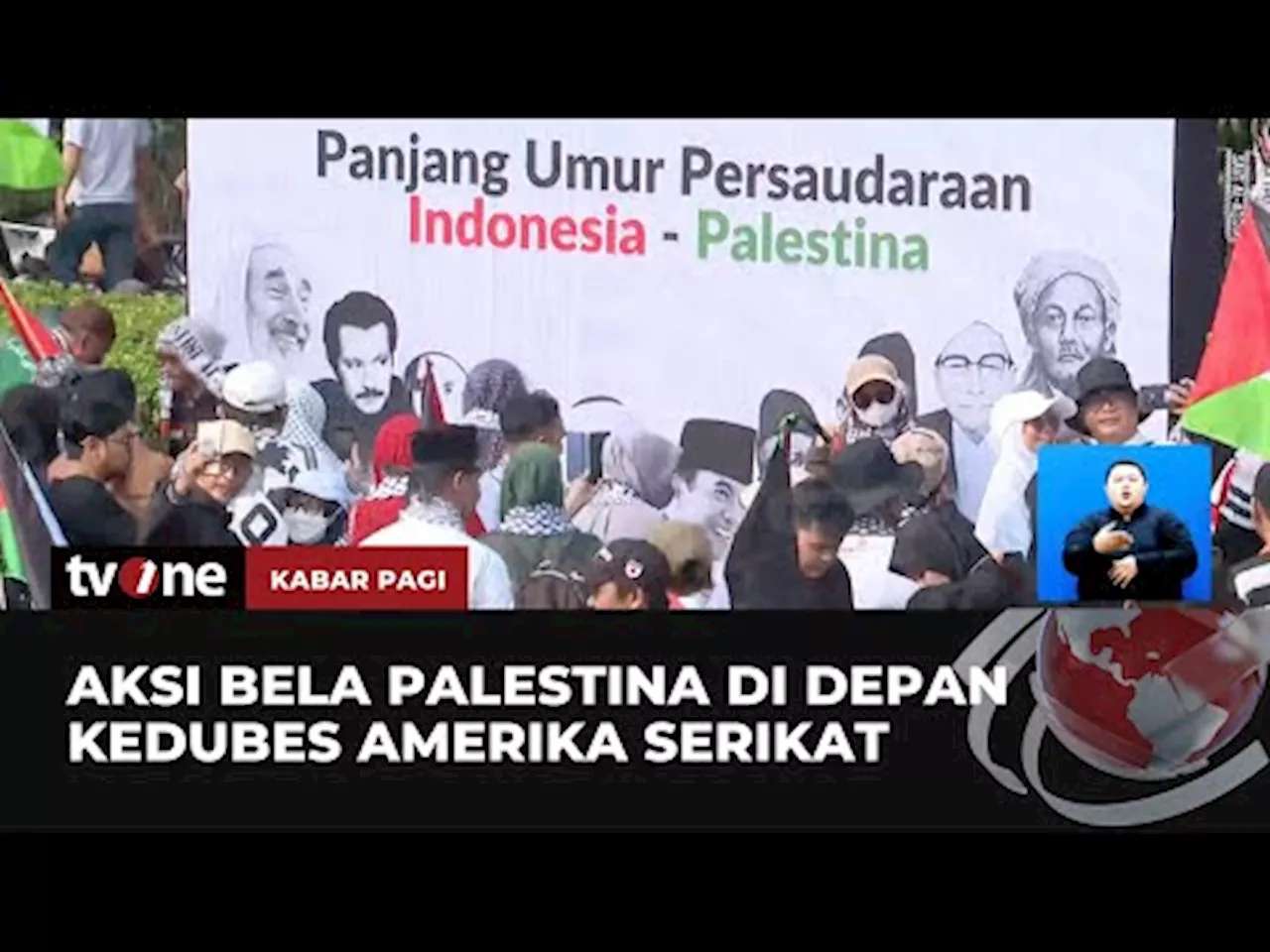 Peringatan 1 Tahun Genosida di Gaza, Palestina