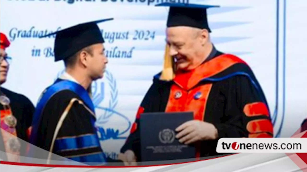 Sudah Foto Pakai Toga, Gelar Doktor Honoris Causa Raffi Ahmad Tidak Diakui Kemdikbud