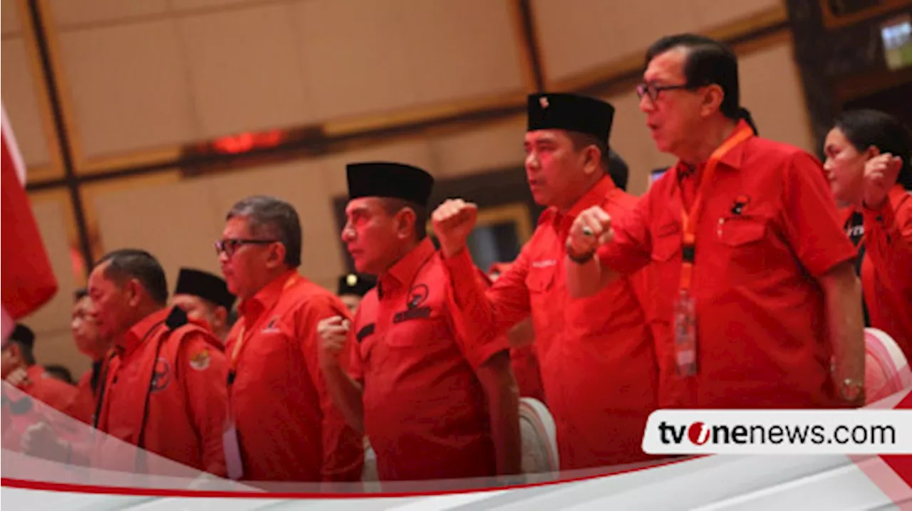 Tegas, PDI Perjuangan Akan Pecat Kader yang Tak Dukung Edy Rahmayadi